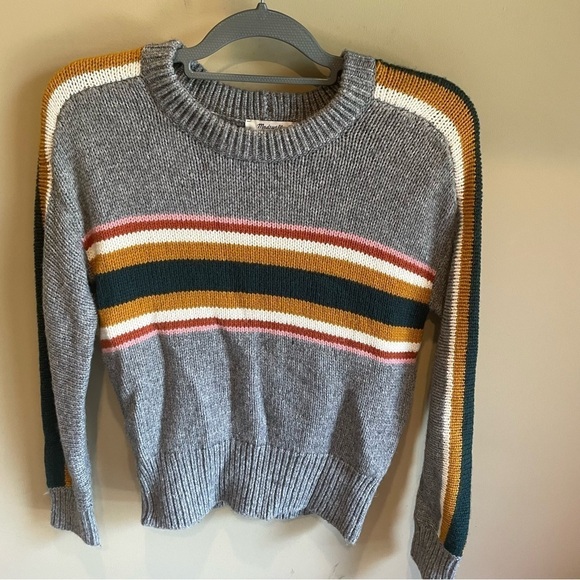 Madewell Striped Heath Pullover Sweater XXS - Picture 3 of 7